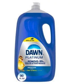Dawn Platinum Dishwashing Liquid, Refreshing Rain Scent - 90 fl. oz.